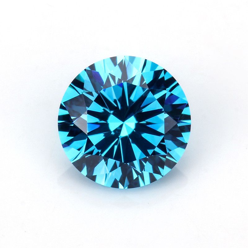 Aqua Blue Cubic Zirconia