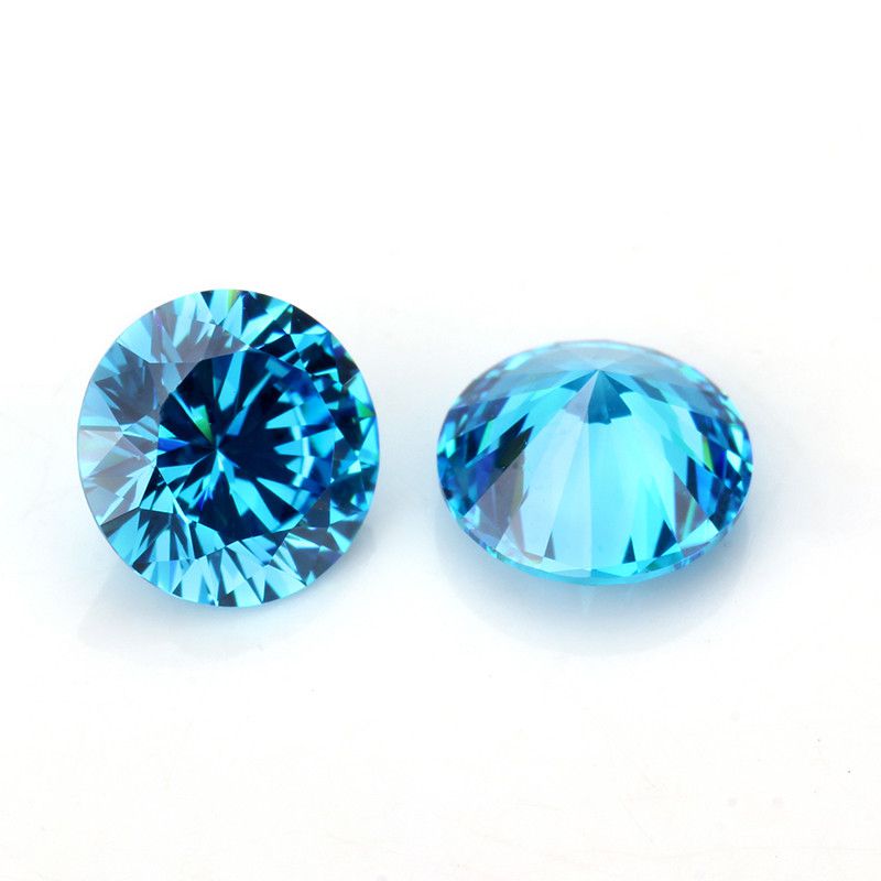 Aqua Blue Cubic Zirconia