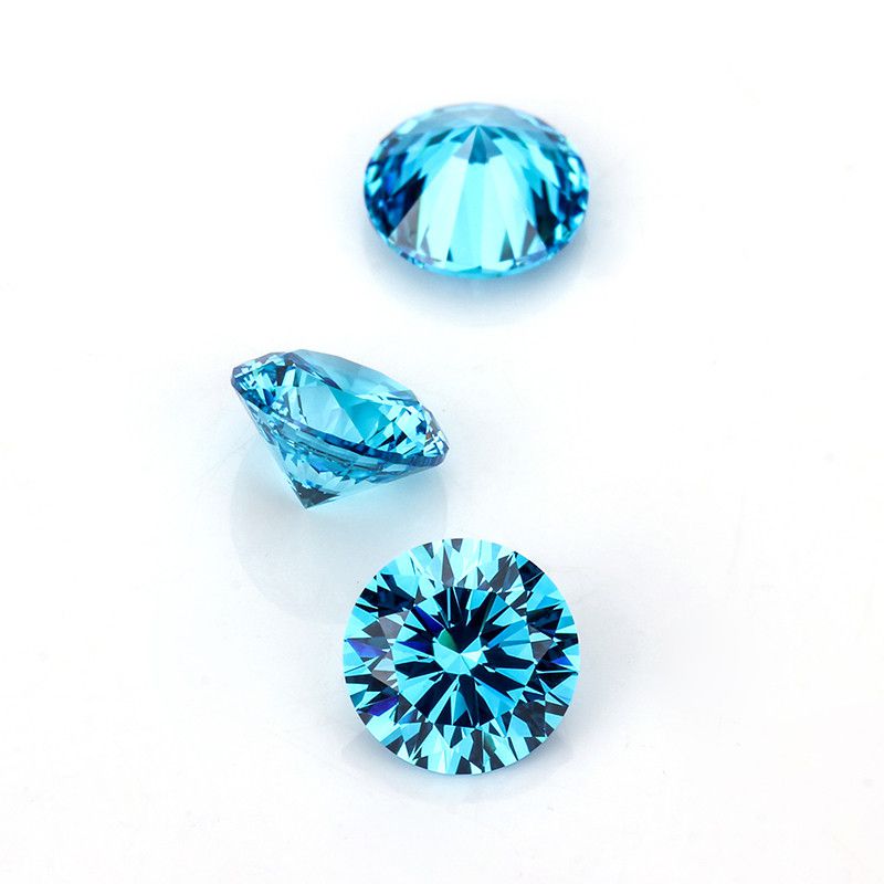 Aqua Blue Cubic Zirconia