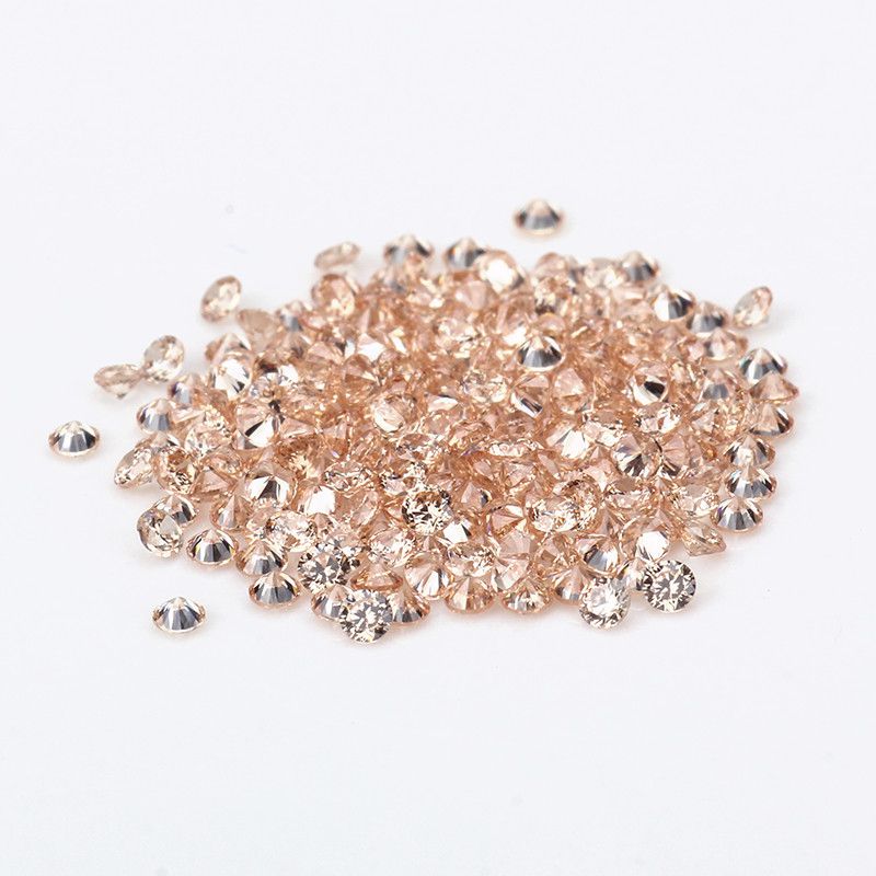 Light Champagne 1.5mm Cubic Zirconia