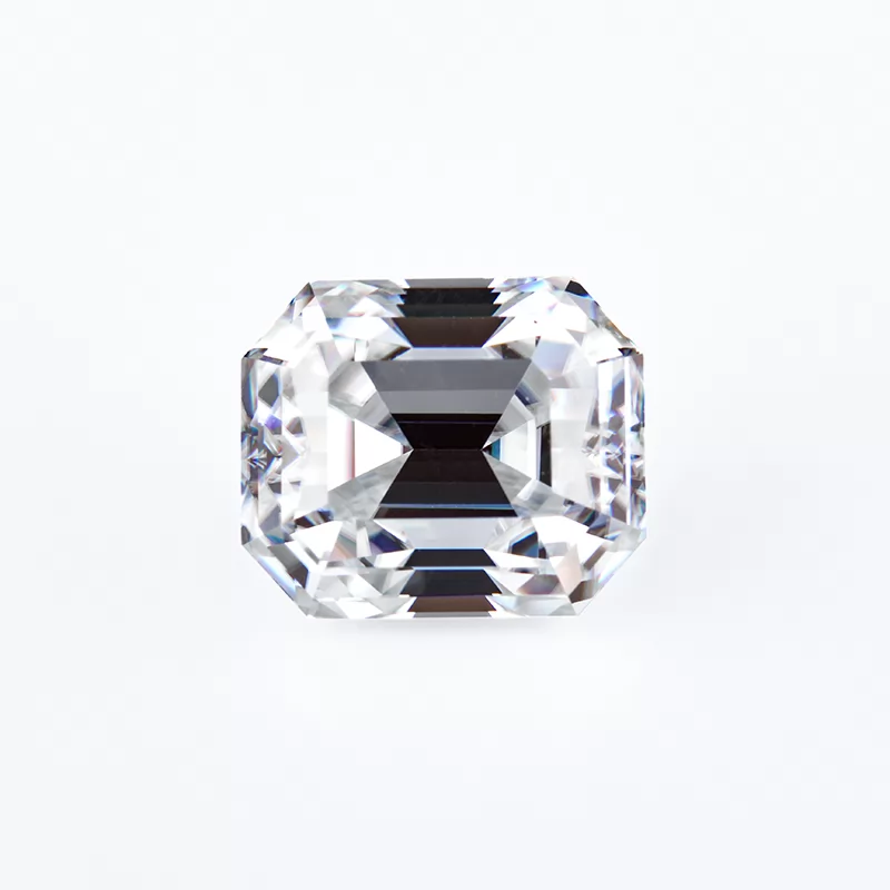 DEF VVS Octagon Emerald Cut 9×7.5mm Moissanite