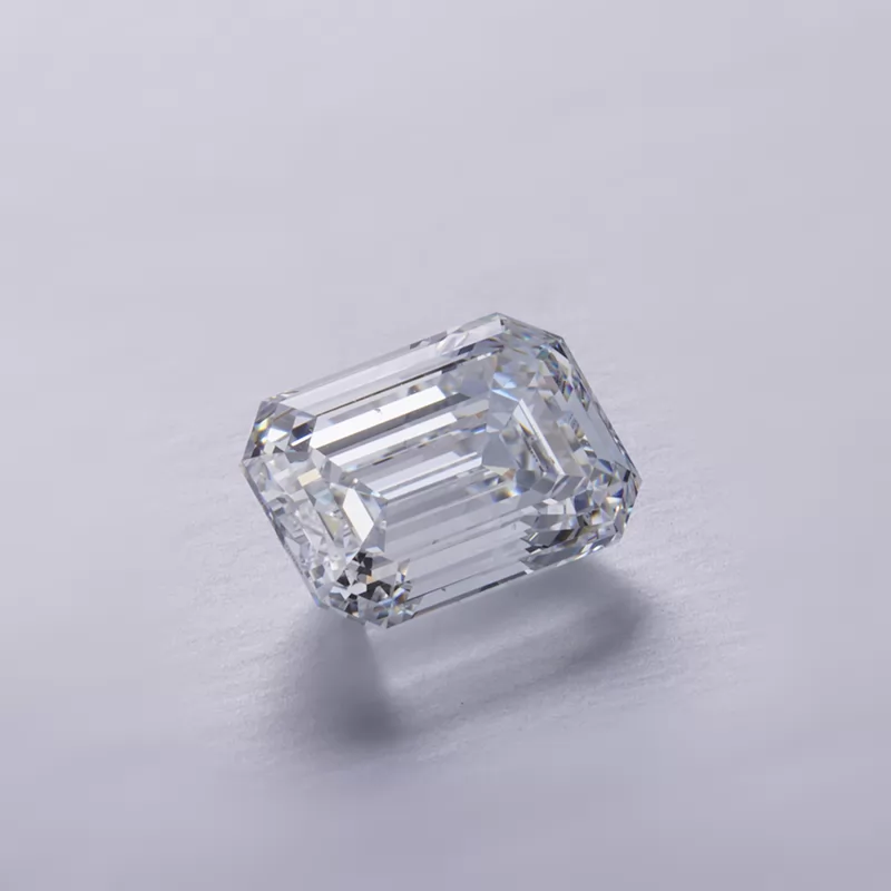 1.01CT D VS2 IGI Octagon Emerald Cut HPHT Lab Grown Diamond