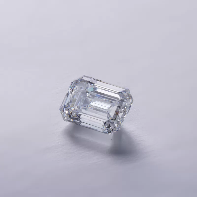 1.01CT D VS2 IGI Octagon Emerald Cut HPHT Lab Grown Diamond