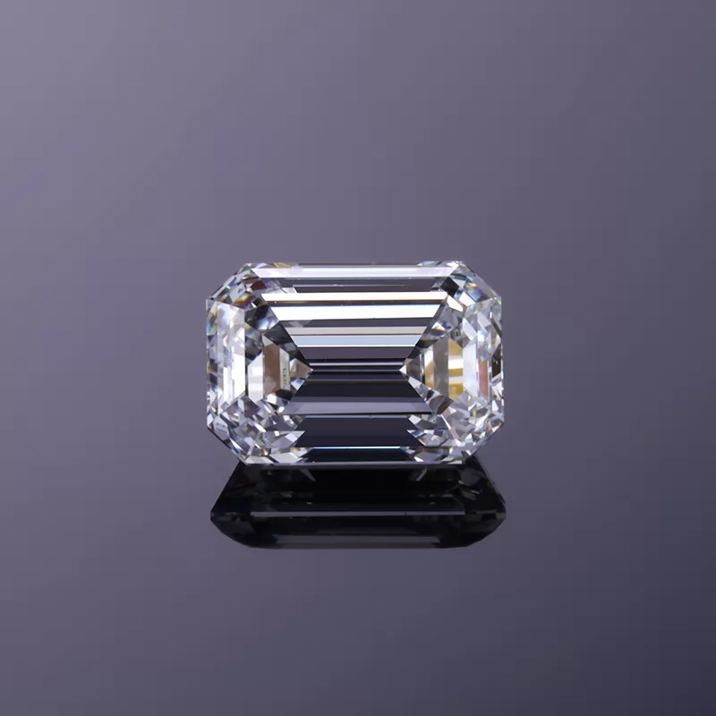 1.01CT D VS2 IGI Octagon Emerald Cut HPHT Lab Grown Diamond