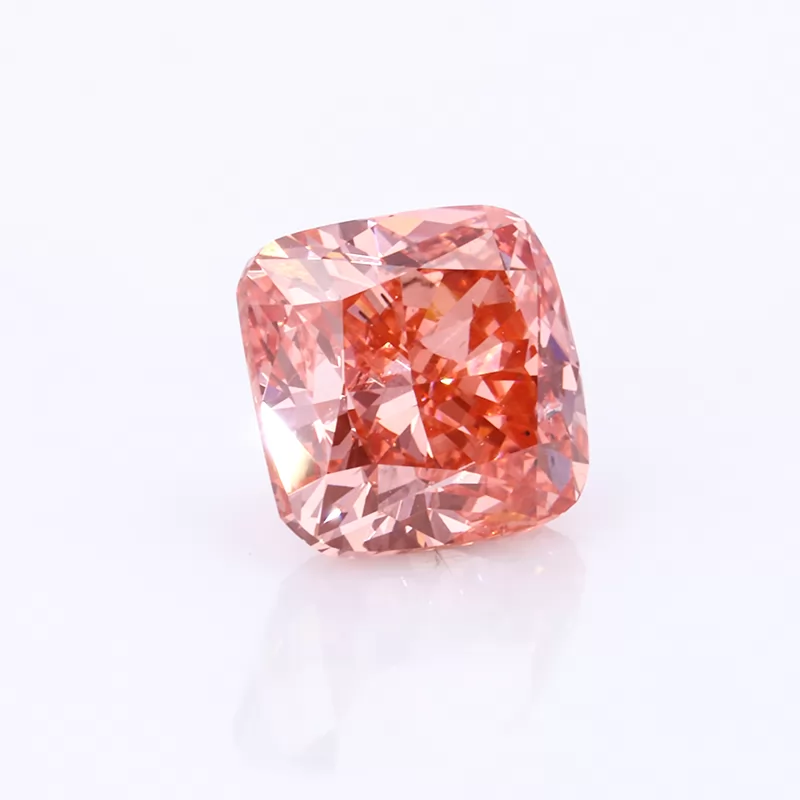 Starsgem CVD 2.02ct Pink Color Cushion Cut Lab Grown Diamond