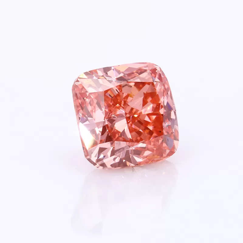 Cushion Cut Pink Color 2.02ct CVD Lab Grown Diamond