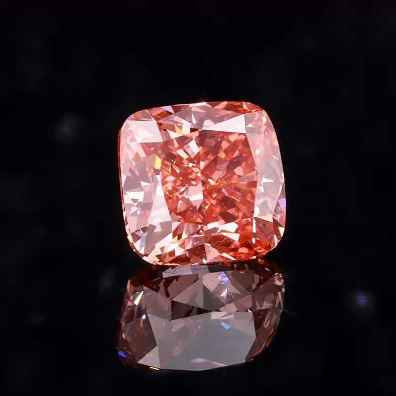 Cushion Cut Pink Color 2.02ct CVD Lab Grown Diamond
