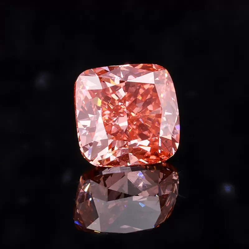 Starsgem CVD 2.02ct Pink Color Cushion Cut Lab Grown Diamond