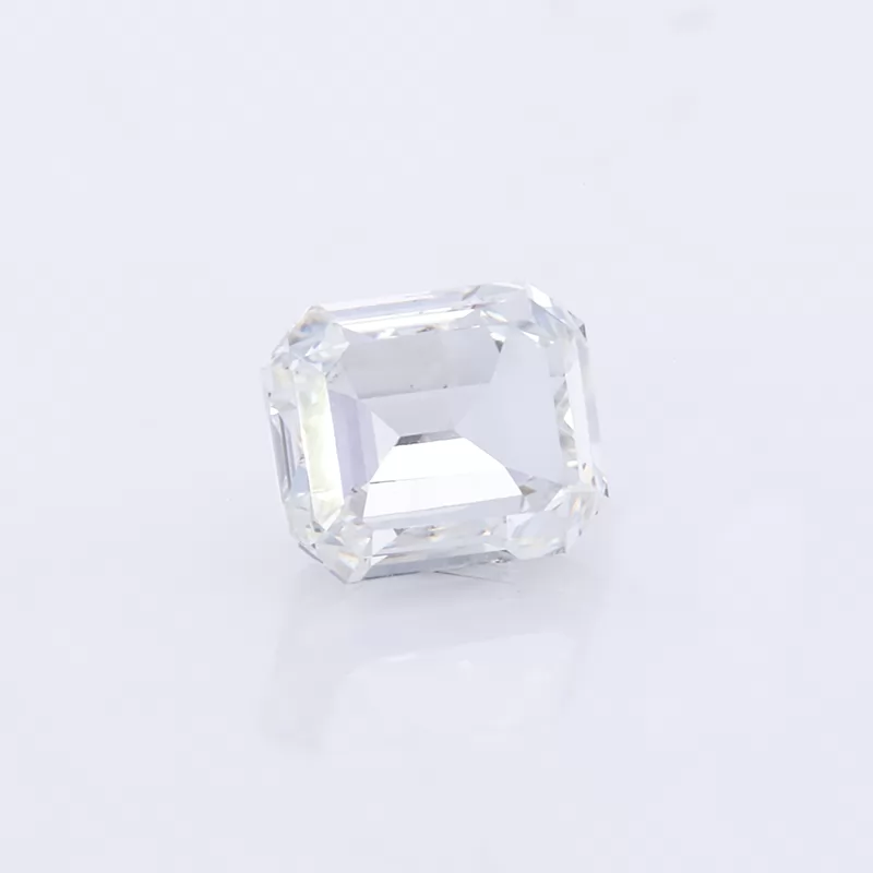 0.822CT Octagon Emerald Cut F SI1 HPHT Lab Grown Diamond