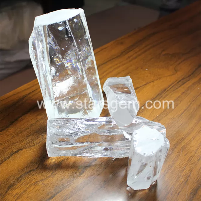 White Color Cubic Zirconia Raw Material
