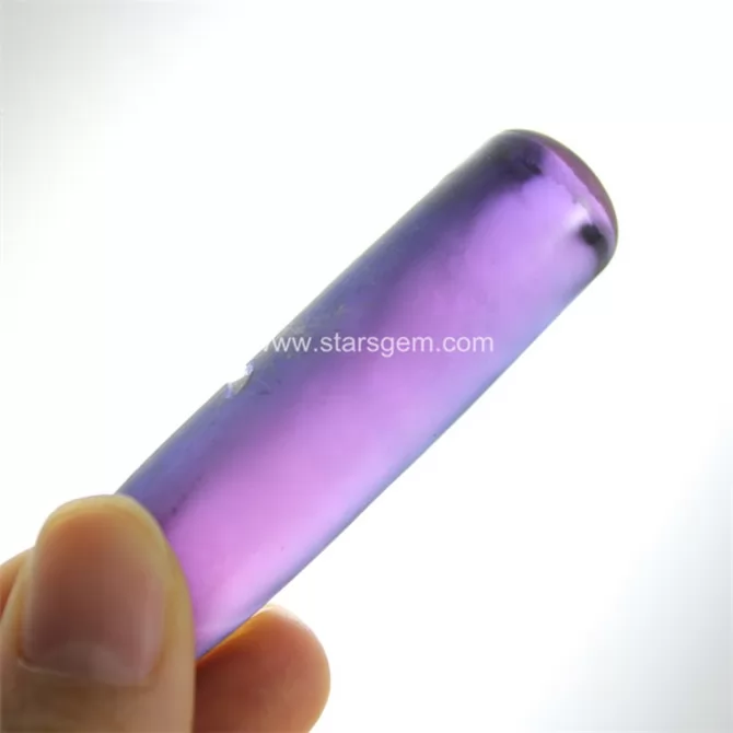 49# Purple Synthetic Corundum Raw Material