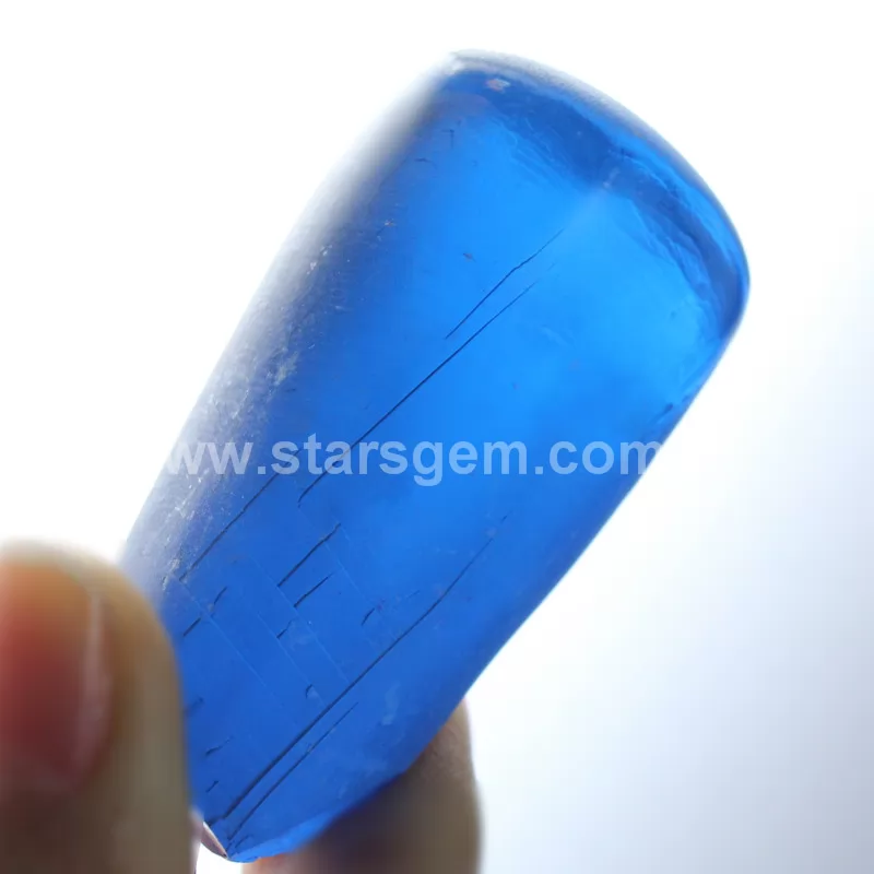 109# Blue Synthetic Spinel Raw Material