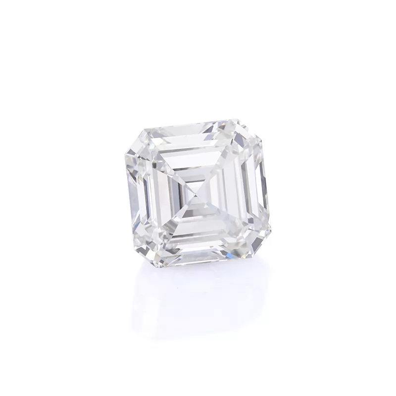 DEFGH Color 0.4ct to 2.0ct Asscher Cut HPHT Lab Grown Diamond