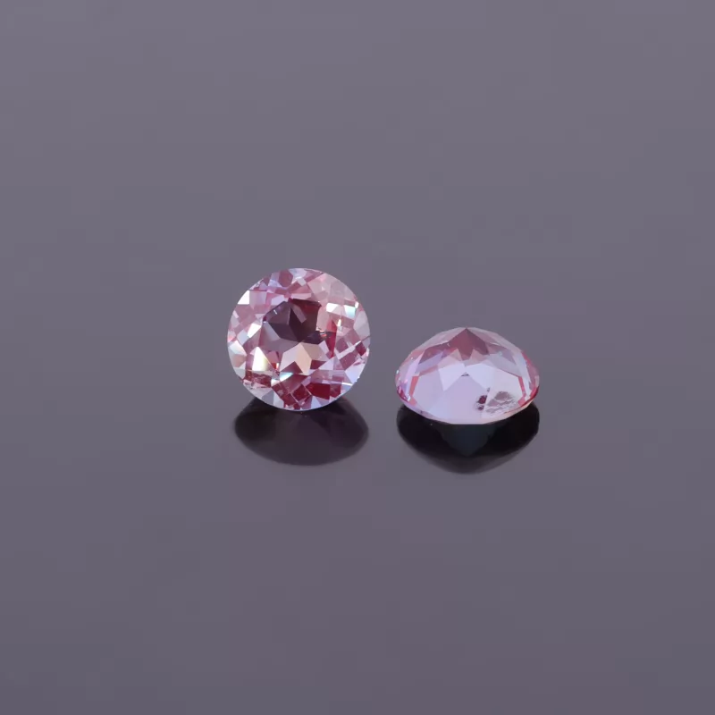 Round Brilliant Cut Lab Alexandrite Gemstones