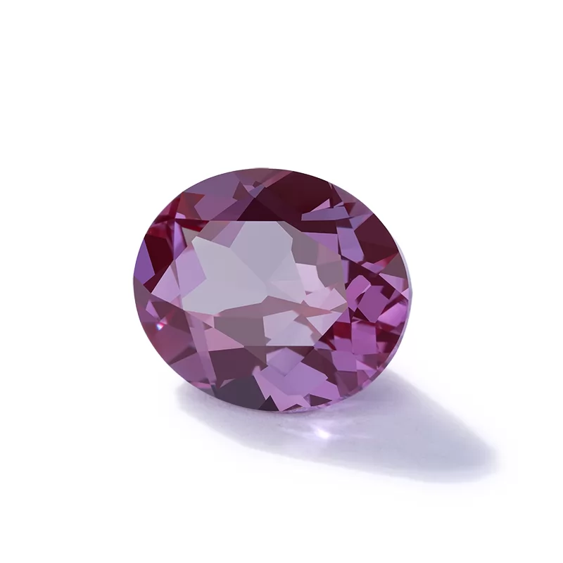 Oval Cut Lab Alexandrite Gemstones