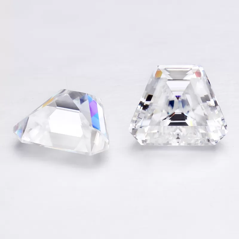 4×6×8mm Trapezoid Cut Moissanite