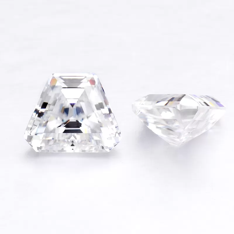 4×6×8mm Trapezoid Cut Moissanite