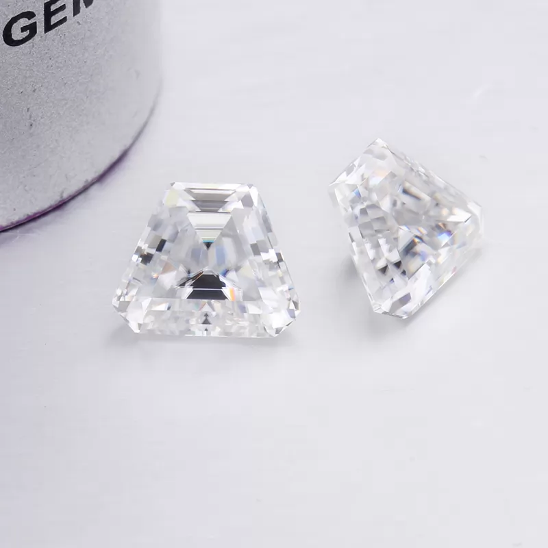 4×6×8mm Trapezoid Cut Moissanite