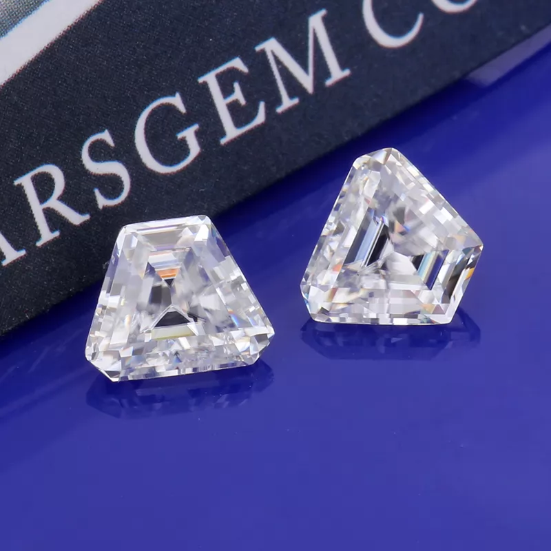 4×6×8mm Trapezoid Cut Moissanite