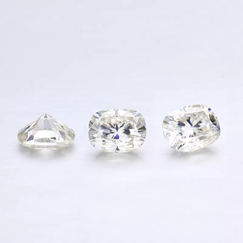 8×10mm Long Cushion Cut GH Color Moissanite