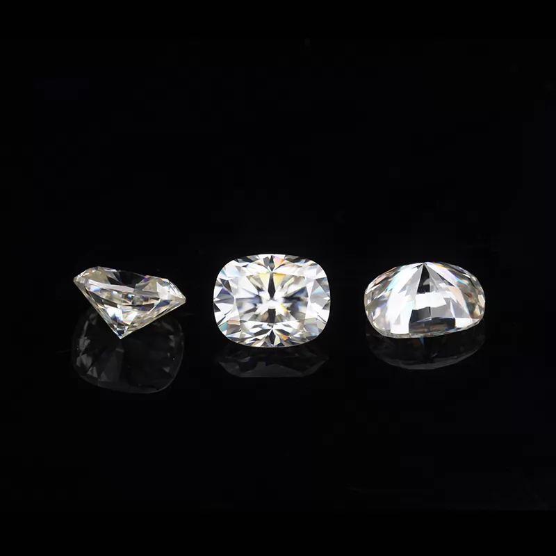 8×10mm Long Cushion Cut GH Color Moissanite