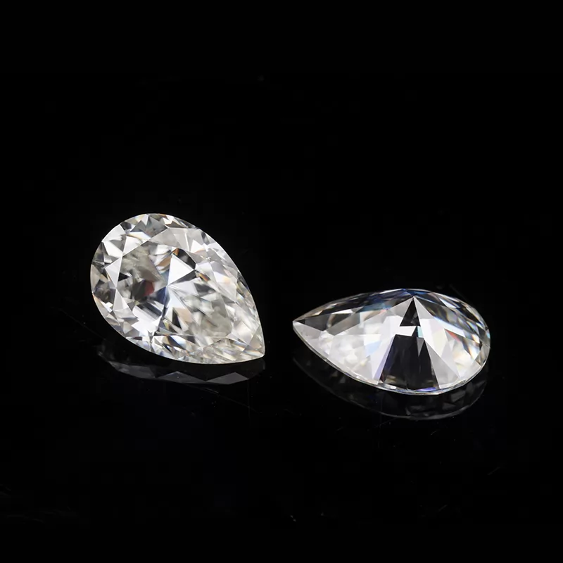 GH Pear Cut Moissanite