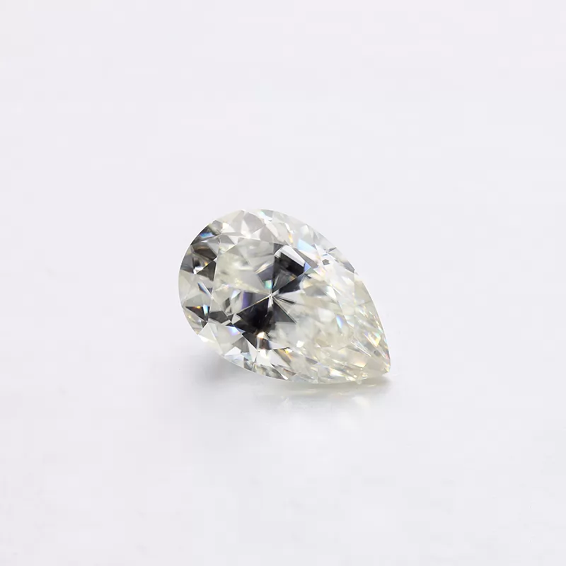 GH Pear Cut Moissanite