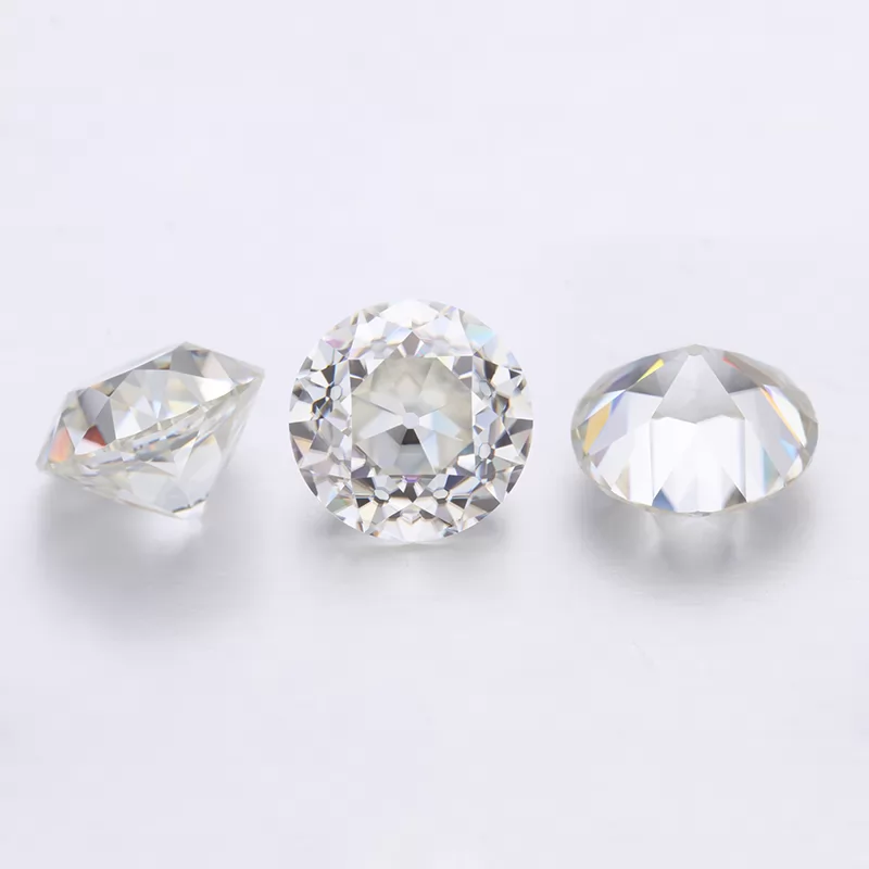 8.0mm DEF Round Shape Old European Cut Moissanite