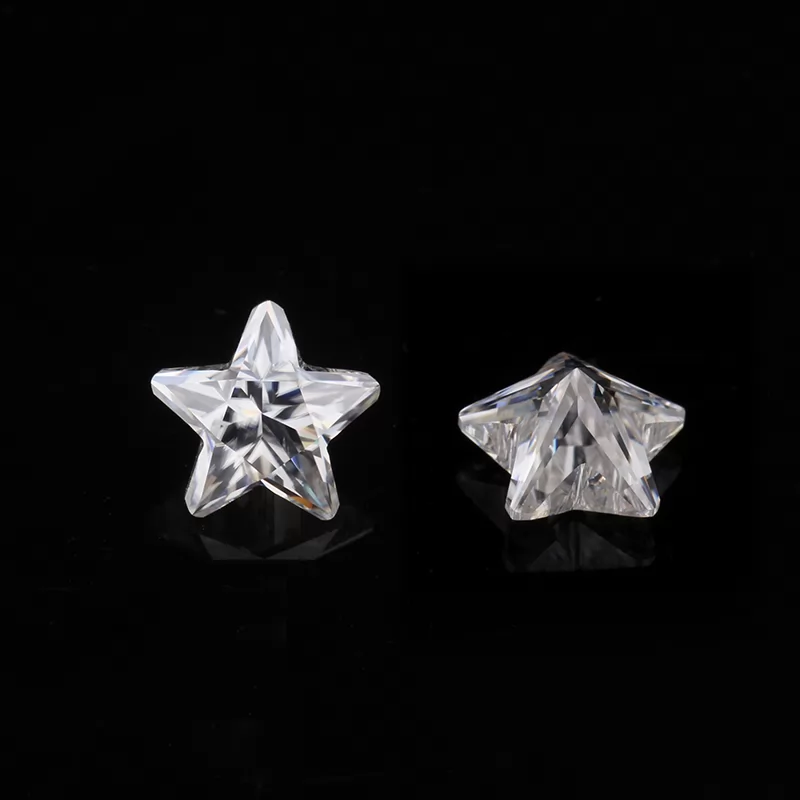 DEF Star Cut Moissanite