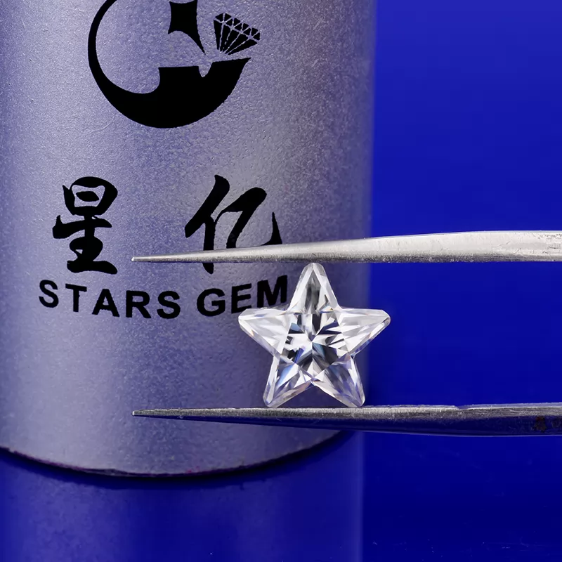 DEF Star Cut Moissanite