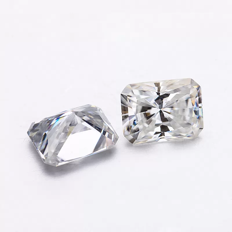 6×8mm Radiant Cut DEF Color Moissanite