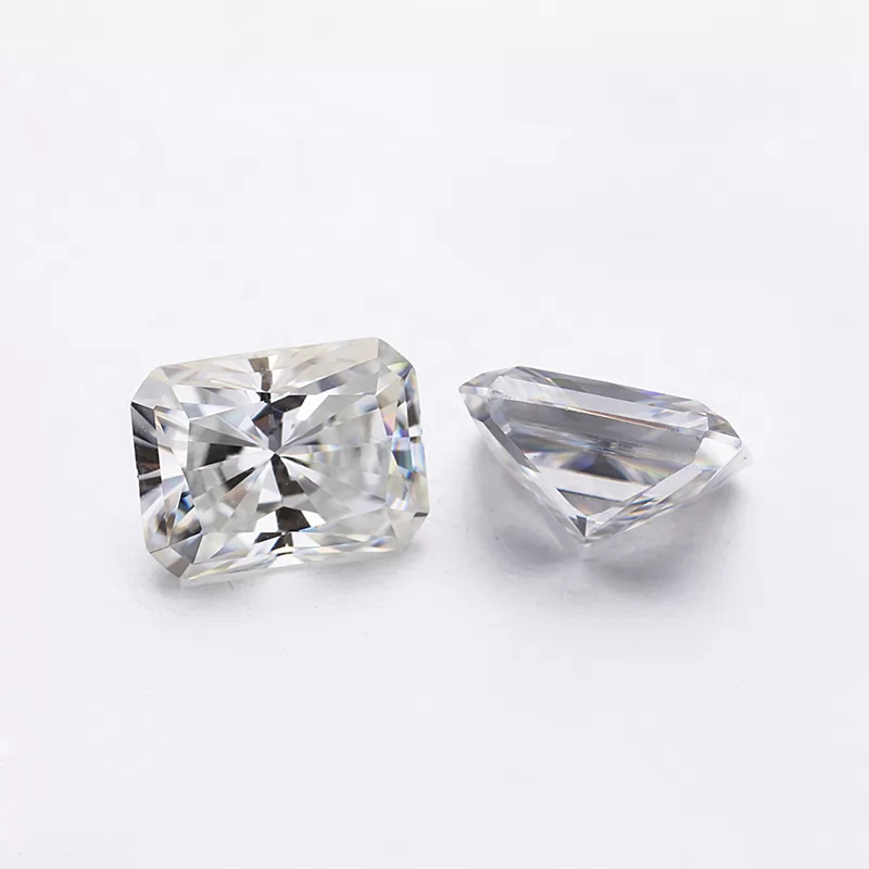 6×8mm Radiant Cut DEF Color Moissanite