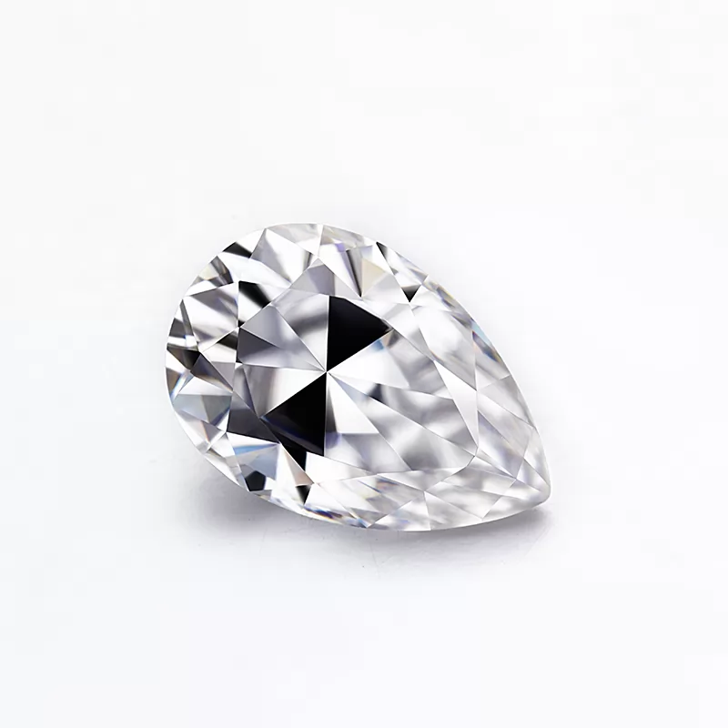 DEF Pear Cut Moissanite