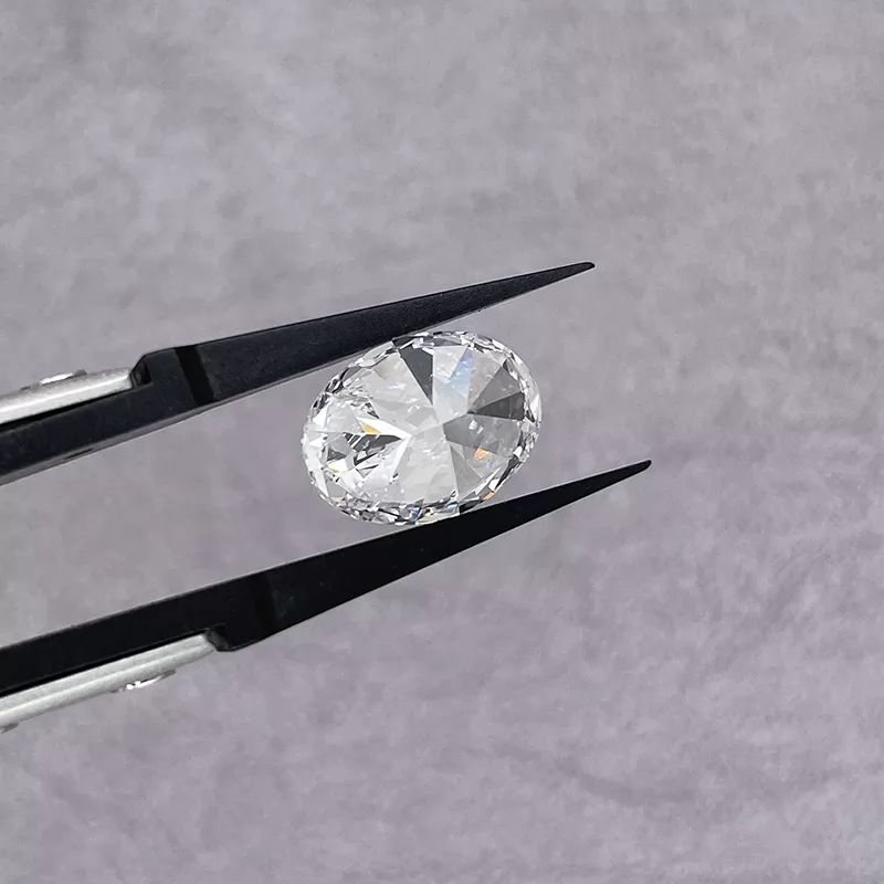 5.5ct E VS2 Oval Cut IGI CVD Lab Grown Diamond