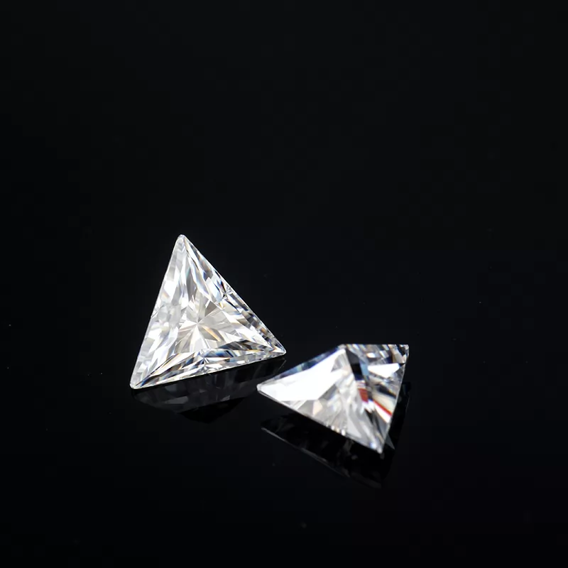 Triangle Cut Moissanite