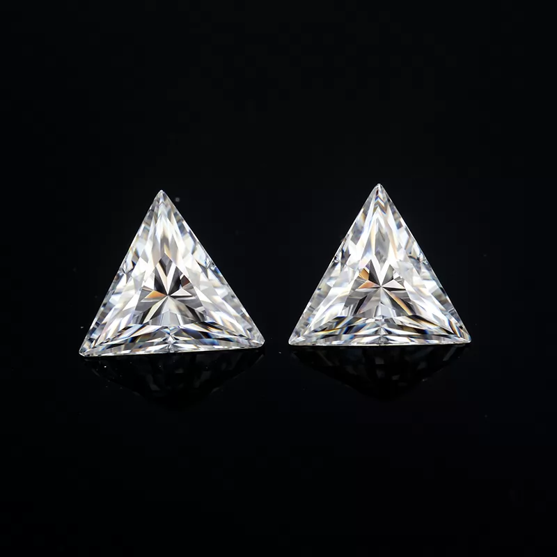 Triangle Cut Moissanite