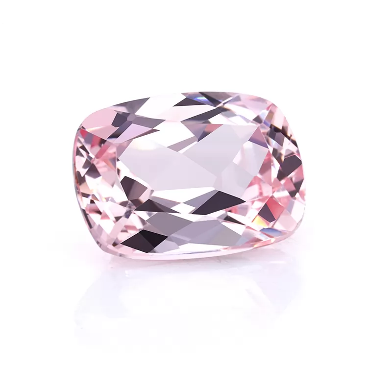 Sukura Pink Color Cushion Cut Lab Grown Sapphire