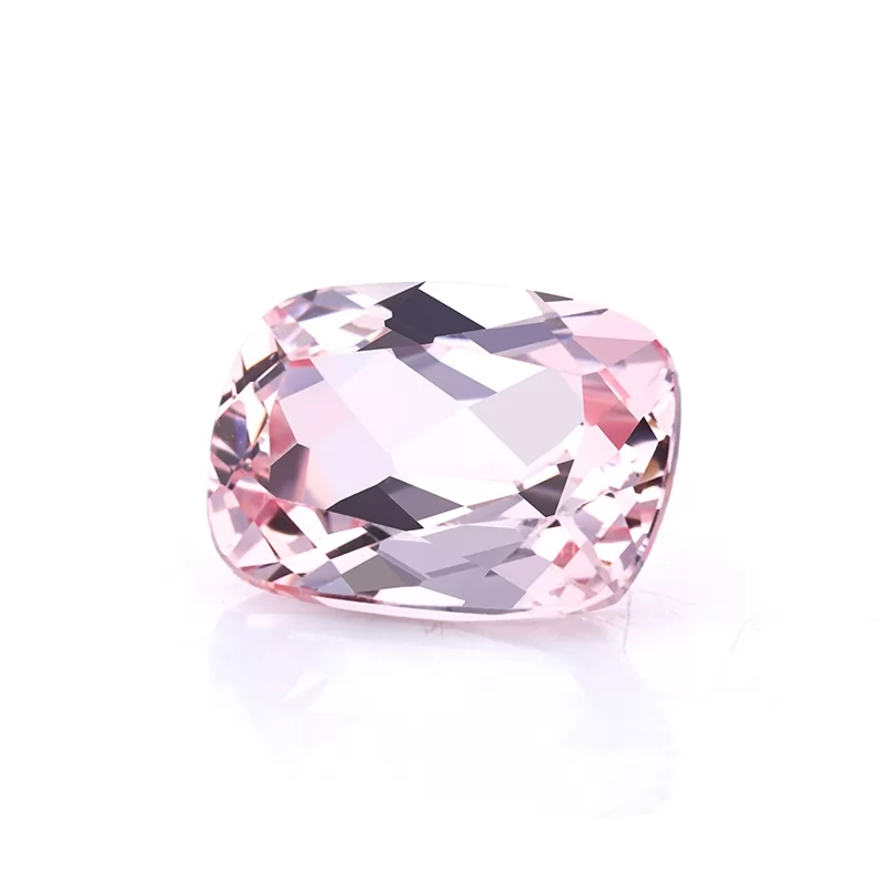 Sukura Pink Color Cushion Cut Lab Grown Sapphire