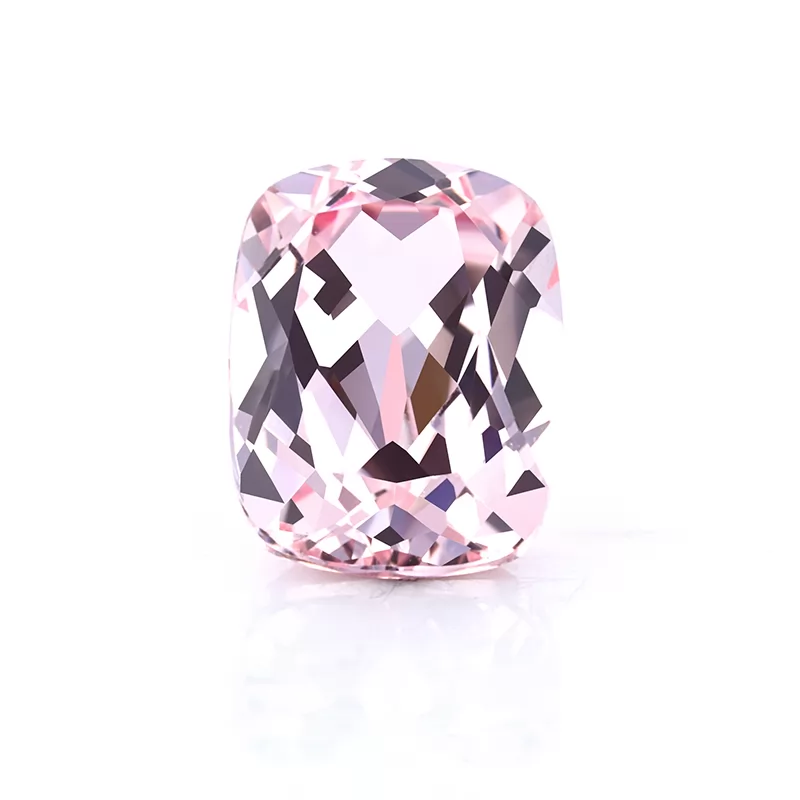 Sukura Pink Color Cushion Cut Lab Grown Sapphire