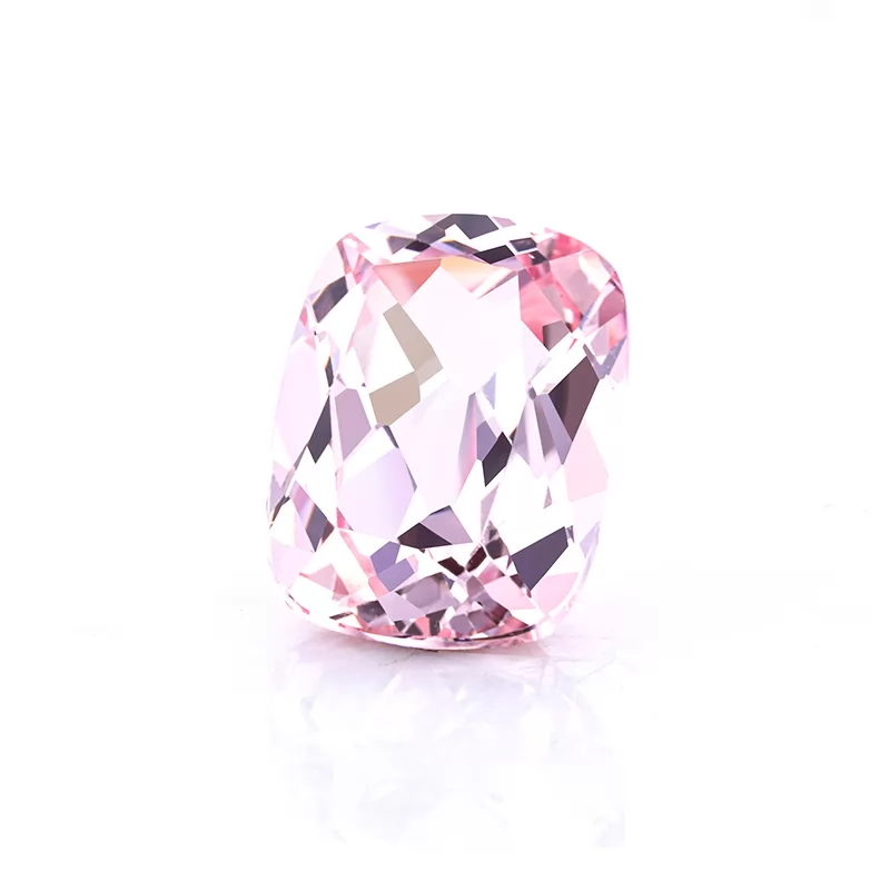 Sukura Pink Color Cushion Cut Lab Grown Sapphire