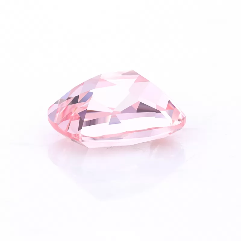 Sukura Pink Color Cushion Cut Lab Grown Sapphire