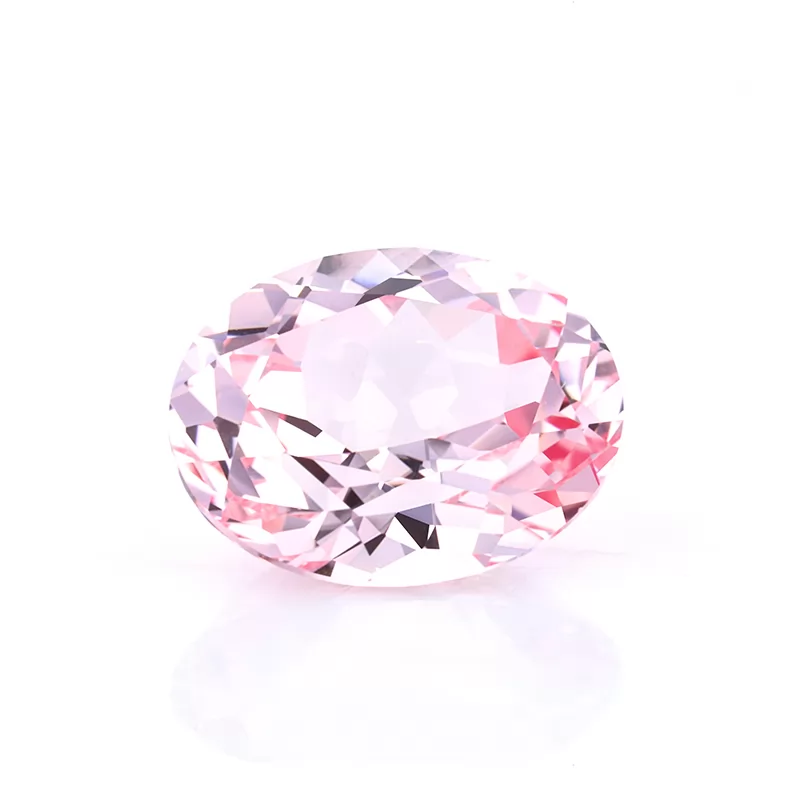 Sukura Pink Color Oval Cut Lab Grown Sapphire