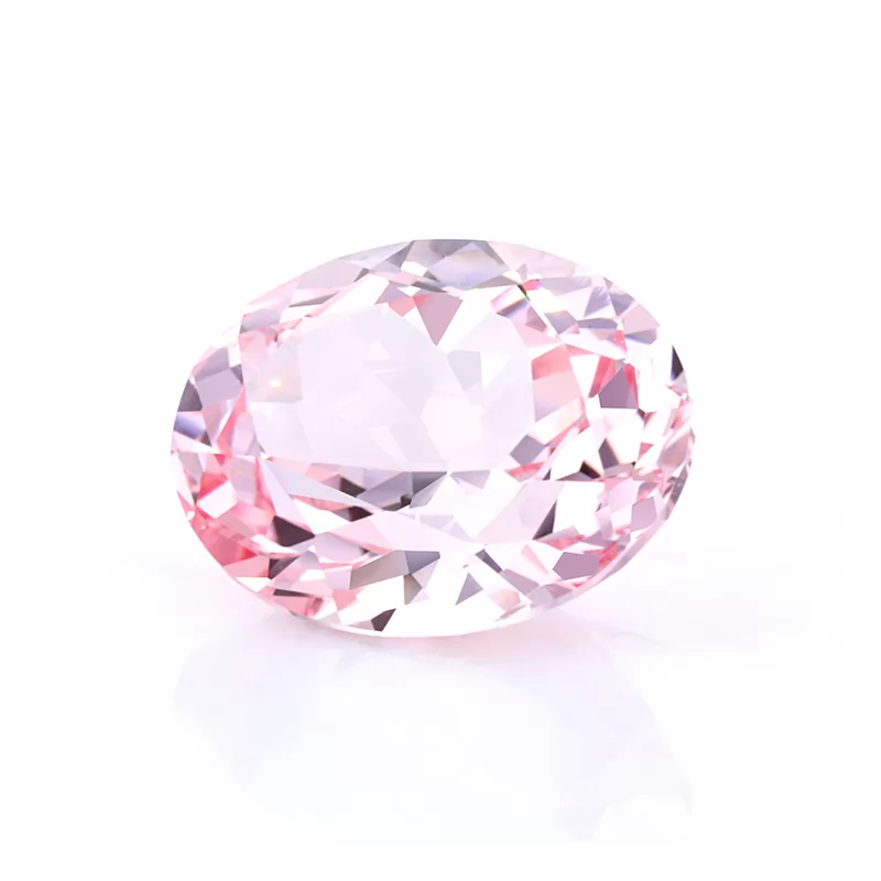 Sukura Pink Color Oval Cut Lab Grown Sapphire