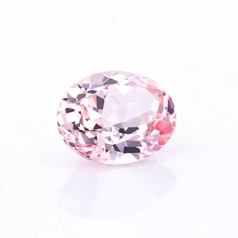 Sukura Pink Color Oval Cut Lab Grown Sapphire