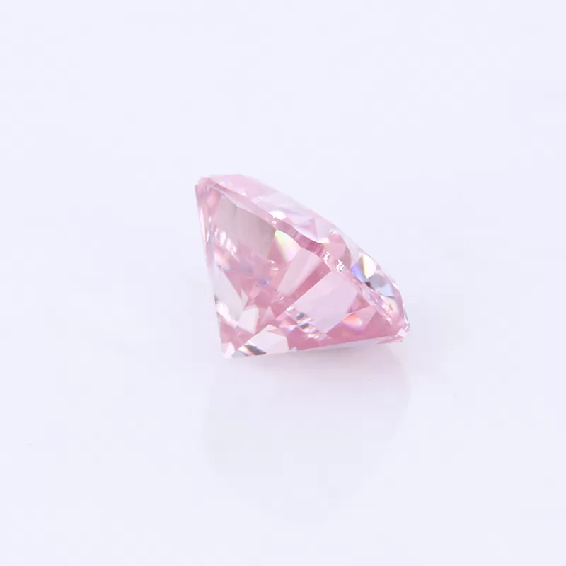 Pink Color Long Cushion Cut Moissanite