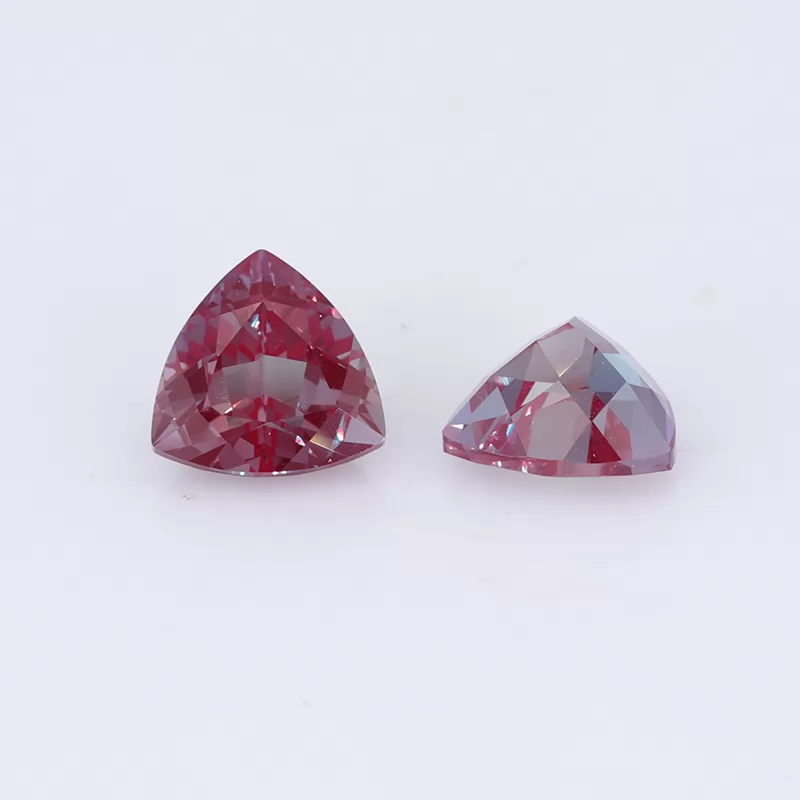 Trilliant Cut Lab Alexandrite Gemstones