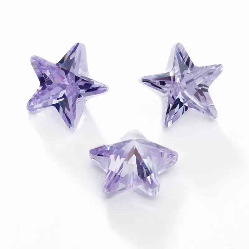 Star Shape Cubic Zirconia