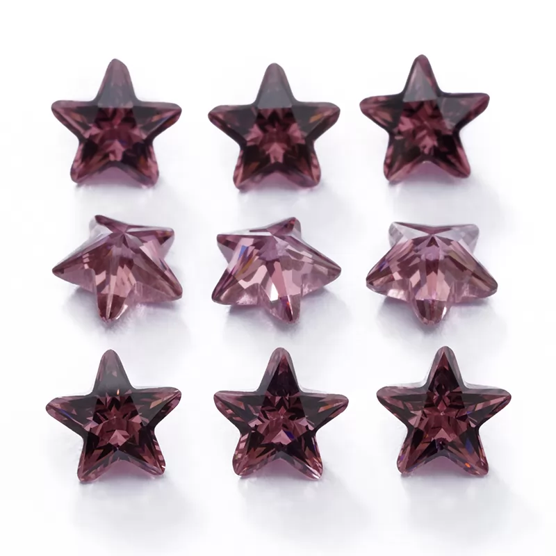 Star Shape Cubic Zirconia