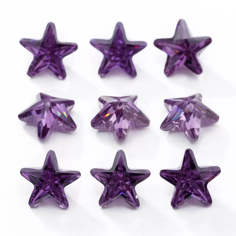 Star Shape Cubic Zirconia