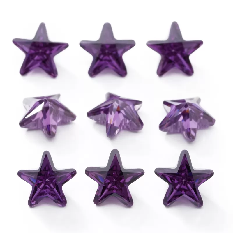 Star Shape Cubic Zirconia